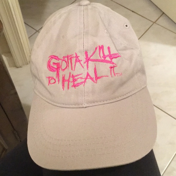 Accessories - Breast Cancer Cap-Gotta Kill It To Heal It Cap-NEW